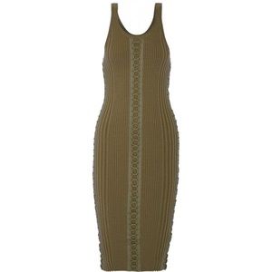 Alexander Wang Lace detail knit dress